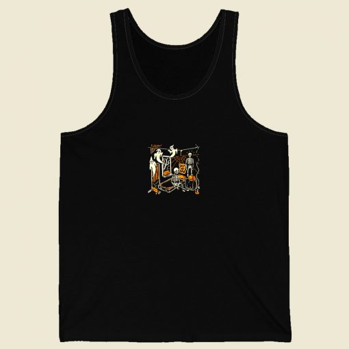 Halloween Party Men Tank Top