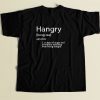 Hangry Definition 80s Men T Shirt