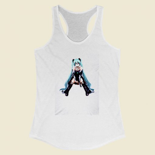 Hatsune Miku Women Racerback Tank Top