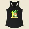 Hawaii Surfing Racerback Tank Top Style