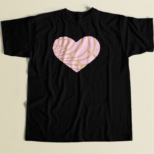 Heart Pan Dulce Mexican 80s Men T Shirt