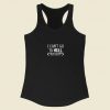 Hell Restraining Order Sarcastic Racerback Tank Top Style