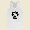 Hello Kitty Skeleton Halloween Women Racerback Tank Top