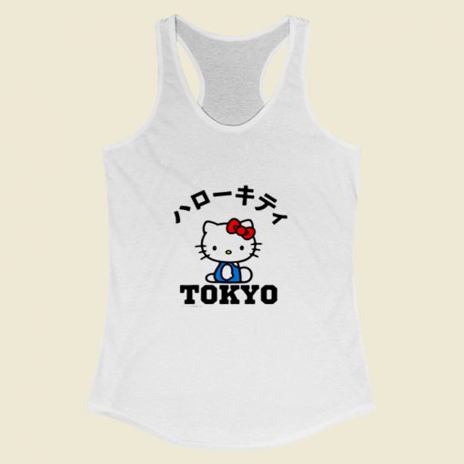 Hello Kitty Tokyo Women Racerback Tank Top