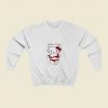 Hello Titty Funny Parody Hello Kitty Christmas Sweatshirt Style