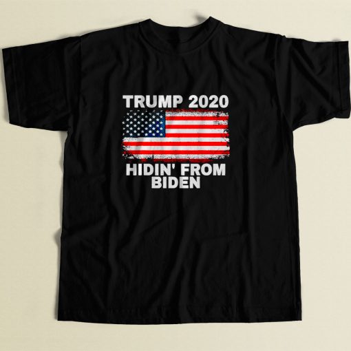 Hidin From Biden Trump 2020 80s Men T Shirt