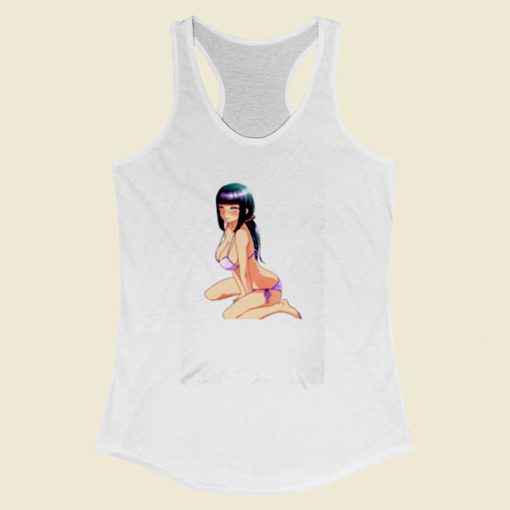 Hinata In Beach Women Racerback Tank Top