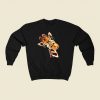 Hipster Good Time Giraffe 80s Fashionable Sweatshirt