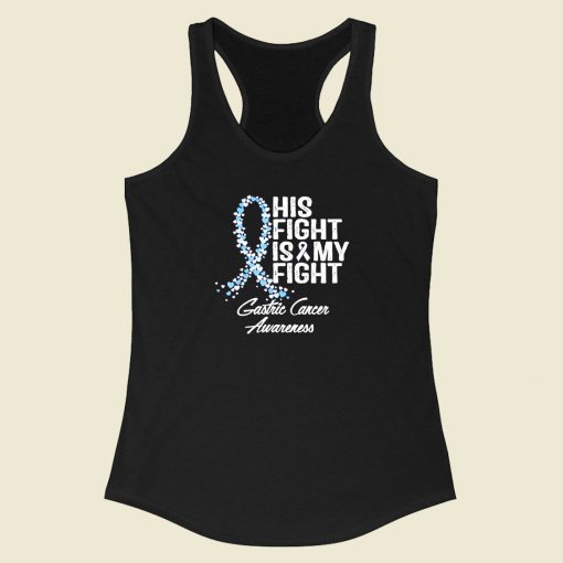 His Fight Is My Fight Racerback Tank Top Style