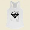 History Buff Strong Abraham Lincoln Women Racerback Tank Top