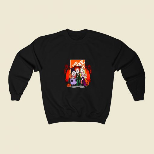 Hocus Pocus The Home Depot Halloween 80s Fashionable Sweatshirt