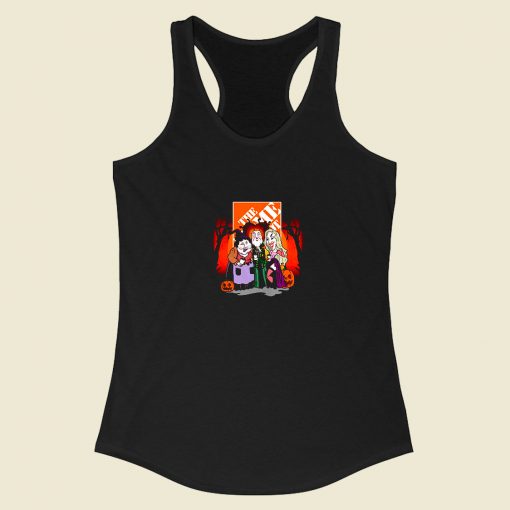 Hocus Pocus The Home Depot Halloween Racerback Tank Top Style