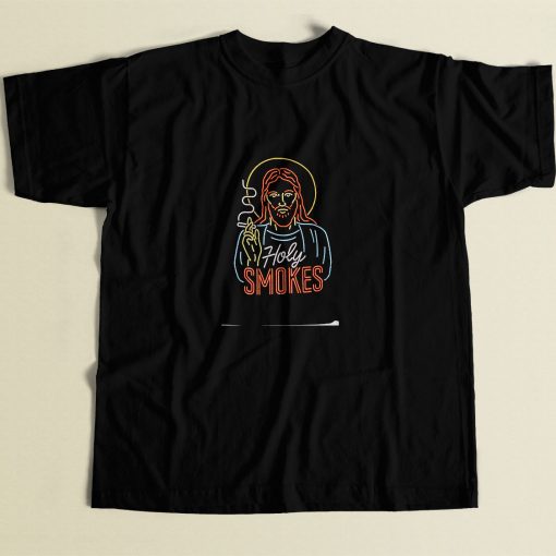 Holy Smokes 80s Men T Shirt