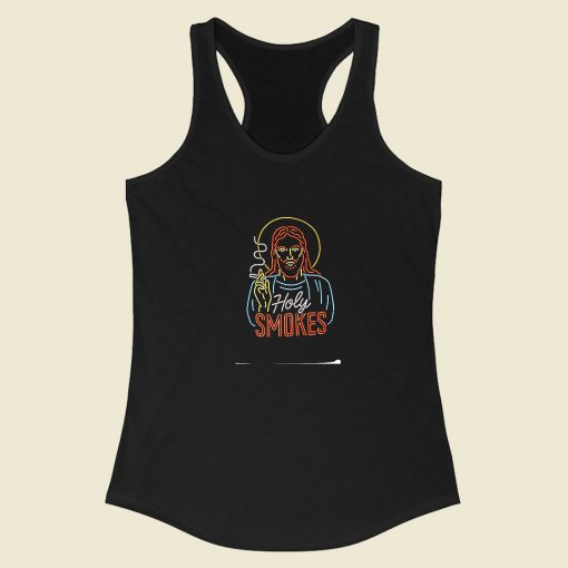 Holy Smokes Racerback Tank Top Style