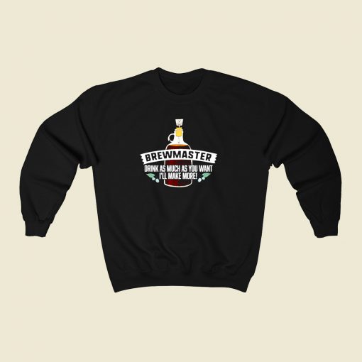 Homebrew Brewmaster 80s Fashionable Sweatshirt