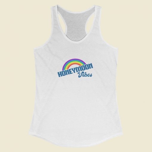 Honeymoon Vibes Women Racerback Tank Top