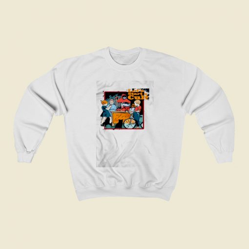 Horror Lets Start A Cult Christmas Sweatshirt Style