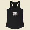 Horror Movie Bride Mug Shot Racerback Tank Top Style