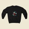 Horror Version Of Mickey Mouse 80s Fashionable Sweatshirt