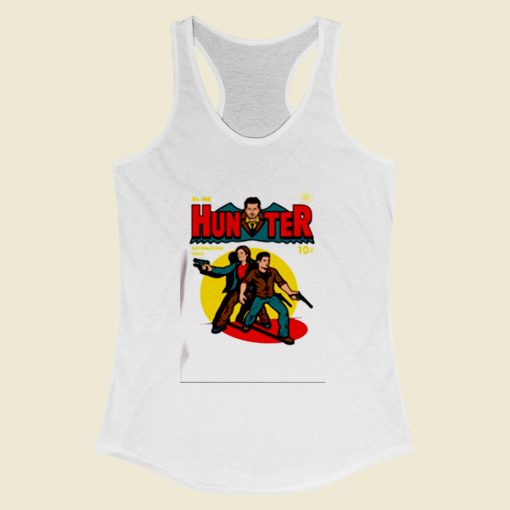 Hunter Comic Supernatural Cartoon Women Racerback Tank Top