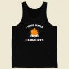 I Binge Watch Campfires Men Tank Top