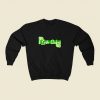 I Love Cukes 80s Fashionable Sweatshirt