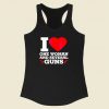 I Love One Woman Racerback Tank Top Style