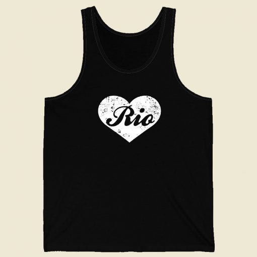 I Love Rio Men Tank Top