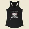 I Served I Sacrificed I Regret Nothing Racerback Tank Top Style