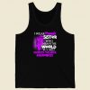 I Wear Purple For My Sister Domestic Violence Men Tank Top