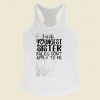 Im The Youngest Sister Women Racerback Tank Top