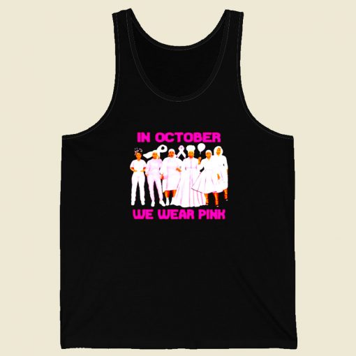 In October We Wear Pink Men Tank Top