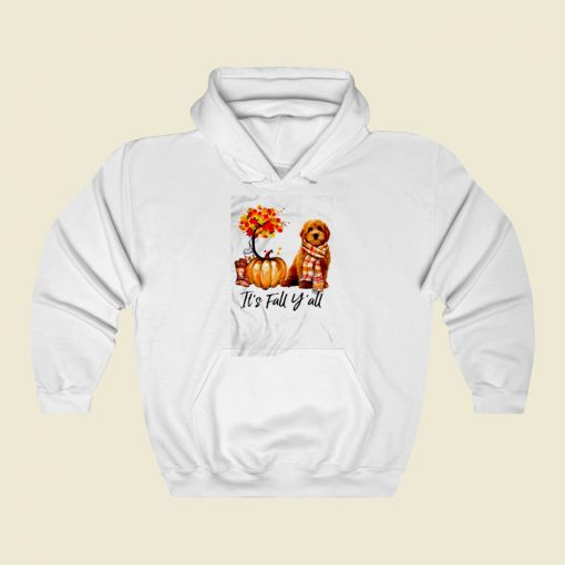 Its Fall Yall Goldendoodle Street Hoodie Style