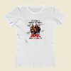 Its Only Rock N Roll Signatures Acdc Cartoon Women T Shirt Style