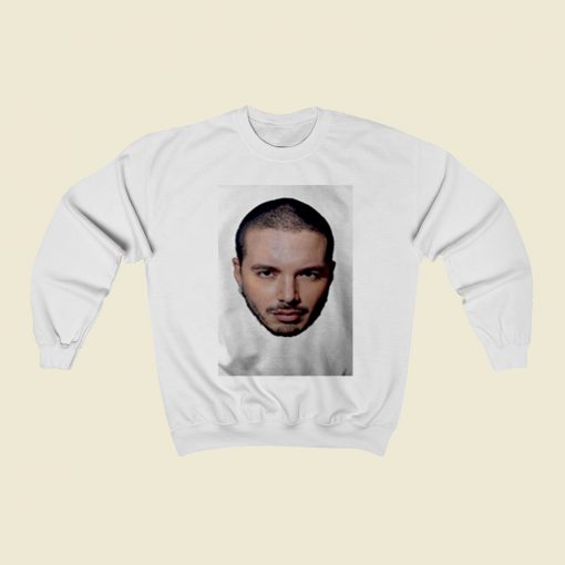 J Balvin Face Christmas Sweatshirt Style