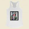 J Balvin In Kruger Style Women Racerback Tank Top