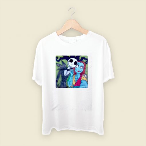 Jack And Sally Take A Selfie Men T Shirt Style