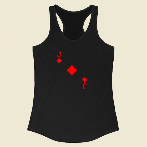 Jack Of Diamonds Costume Racerback Tank Top Style