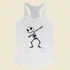 Jack Skellington Dabbing Women Racerback Tank Top