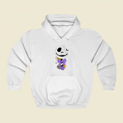 Jack Skellington Lollipop Meant To Be Type 1 Large Print Street Hoodie Style