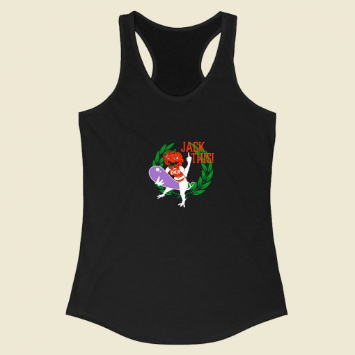 Jack This Halloween Racerback Tank Top Style