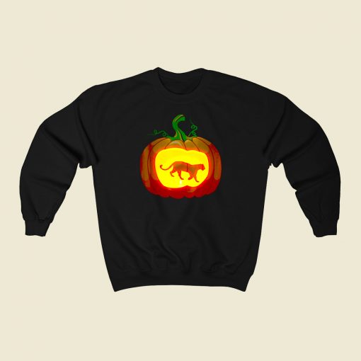 Jaguar Halloween 80s Fashionable Sweatshirt