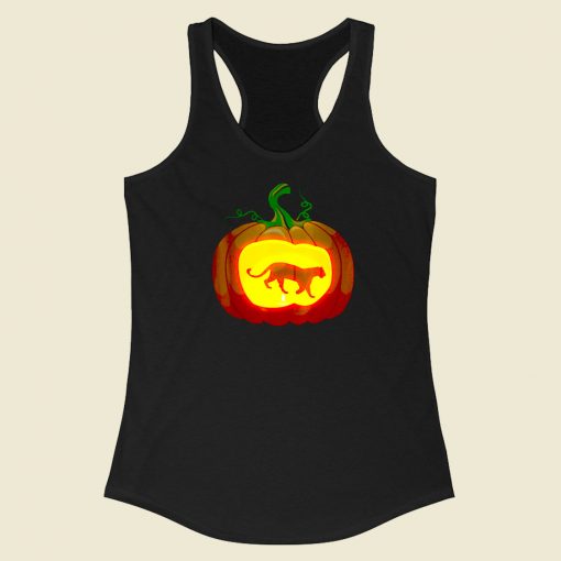 Jaguar Halloween Racerback Tank Top Style