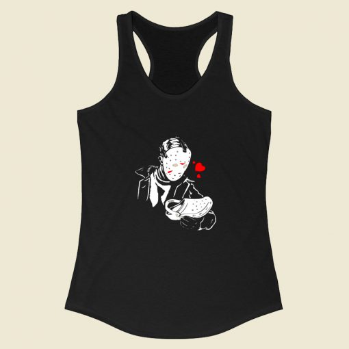 Jason Voorhees Love Crocs Racerback Tank Top Style