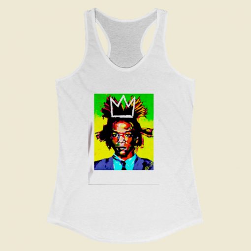 Jean Michel Basquiat Women Racerback Tank Top