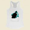 Jeffrey Dean Morgan Geometric Women Racerback Tank Top