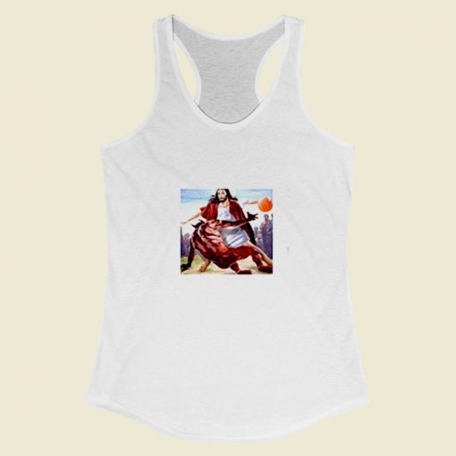 Jesus Crossover Women Racerback Tank Top