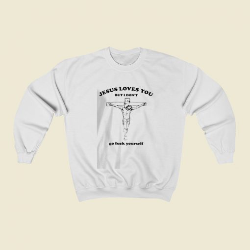 Jesus Love You Christmas Sweatshirt Style