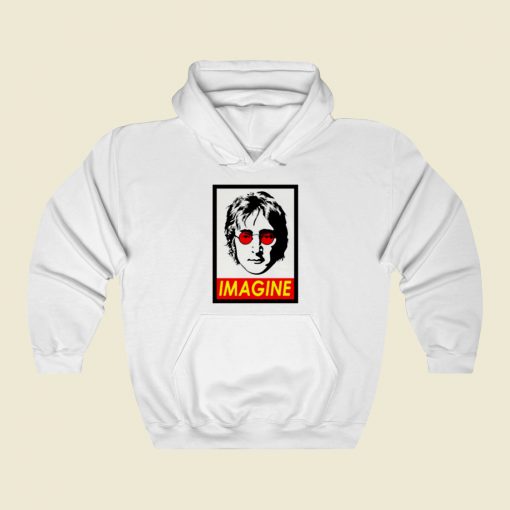 Johh Lennon Frame Street Hoodie Style