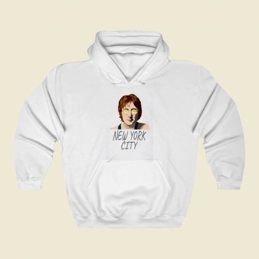 John Lennon New York City Street Hoodie Style